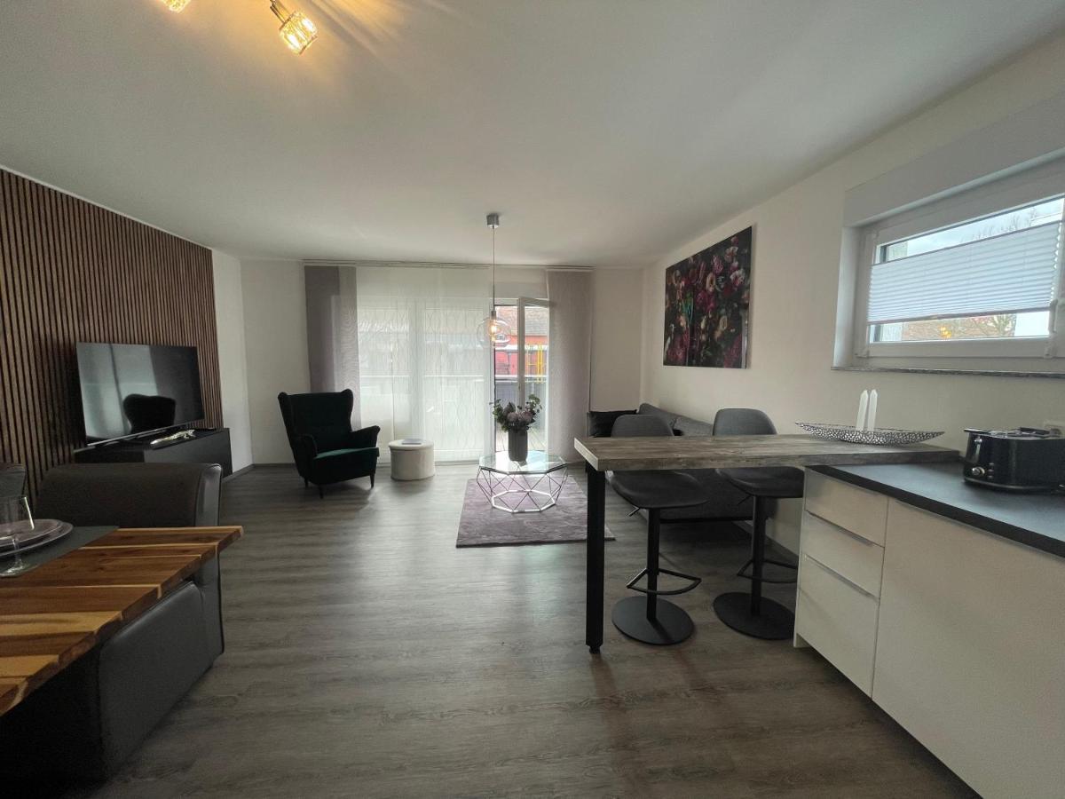 Exklusive Wohnung Zentral Mit Grossem Balkon Losheim Exterior foto